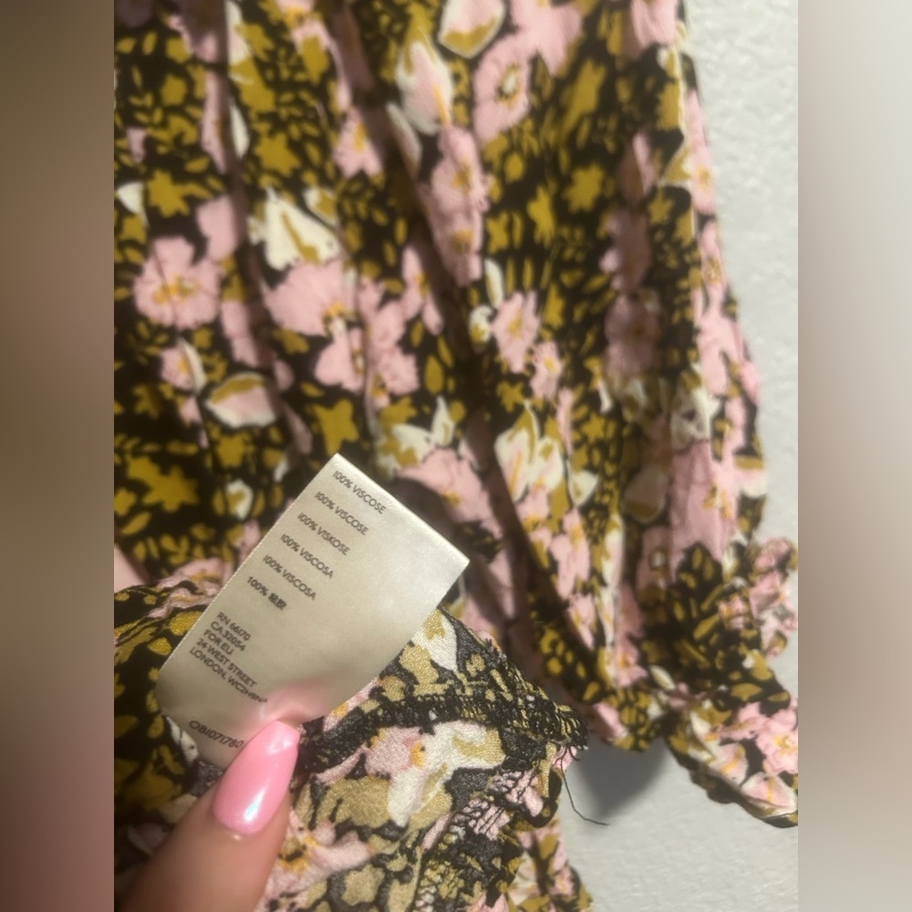 Free people floral blouse - Picture 9 of 9